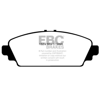 Abbildung von Bremsbelagsatz, Scheibenbremse EBC Brakes DP21544