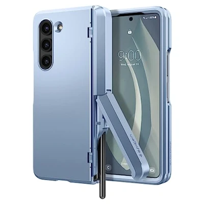 Abbildung von Spigen Tough Armor Pro P Hülle Kompatibel mit Samsung Galaxy Z Fold 5 Hellblau (S Pen Nicht inklusiv)