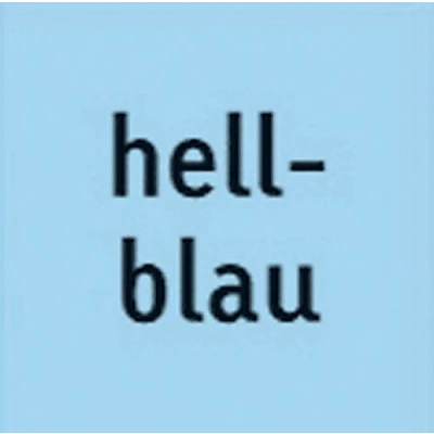 Abbildung von 100 x Heyda Tonpapier 130g/qm A4 (21x30cm) hellblau