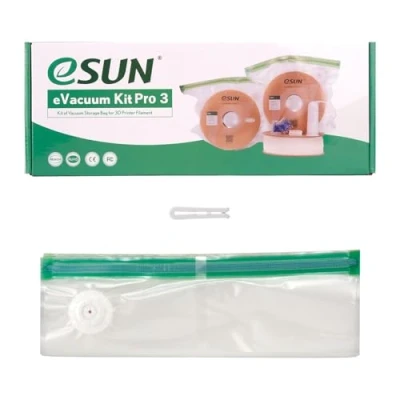 Abbildung von eSUN 3D Druck Filament Vakuum Aufbewahrungsbeutel, 5pcs Spule Lagerung Abdichtung Taschen staubdicht feuchtigkeitsbeständig für trocken zu halten, 5 Beutel nur