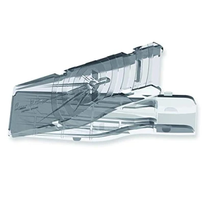 Abbildung von Swann Morton Steriler, transparenter Klingenentferner für Skalpellgriffe Nr. 3 und 4, Schachtel mit 50 einzeln verpackten Stücken.
