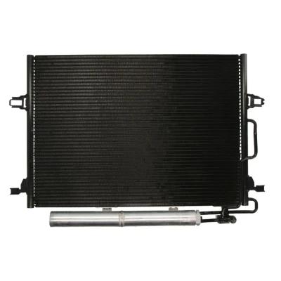 Abbildung von THERMOTEC KTT110142 Klimakondensator ohne Trockner 590 X 440 16 mm Aluminium MERCEDES BENZ: E Klasse T modell, Limousine, CLS Coupe