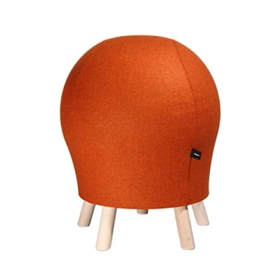 Abbildung von Topstar Sitzhocker Sitness 5 Alpine Filzoptik orange