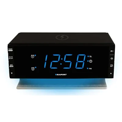 Abbildung von Blaupunkt CR55CHARGE, Uhr, Digital, FM, PLL, LED, Schwarz, DC / Batterie