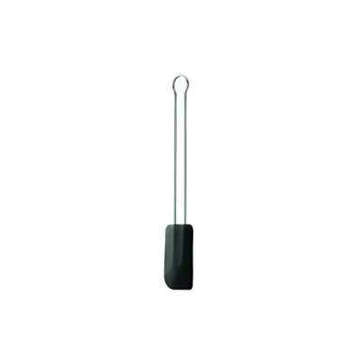 Abbildung von Rosle Teigschaber Edelstahl / Silikon Schwarz 20 cm