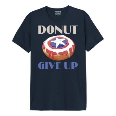 Abbildung von Marvel Herren Melokimts035 T Shirt, Marineblau, XL