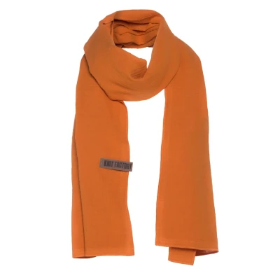 Abbildung von Knit Factory LIV Schal, Größe: One Size, Rust
