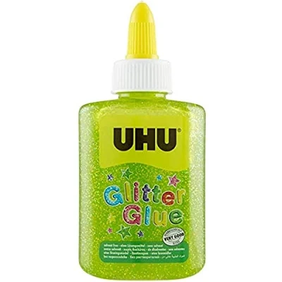 Abbildung von UHU Glitter Kleberflasche, 88,5 ml grün