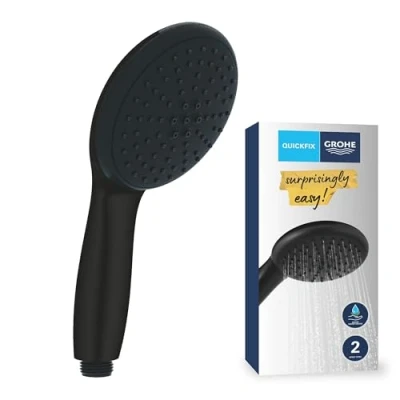 Abbildung von Grohe Vitalio Start 110 Handbrause Mattschwarz
