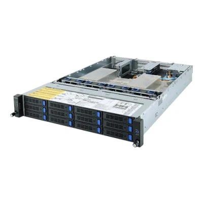 Abbildung von Gigabyte R282 Z90, Socket SP3, AMD, AMD EPYC, DDR4 SDRAM, 128 GB, 2933,3200 MHz