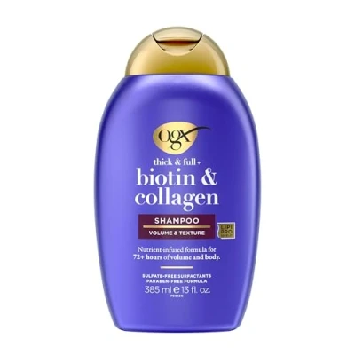 Abbildung von OGX Shampoo, Thick &amp; Full Biotin Collagen, 13oz by Vogue International