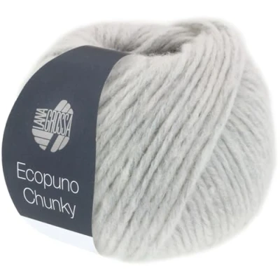 Abbildung von LANA GROSSA Ecopuno Chunky 0141 sandbeige Häkelwolle, 70 m