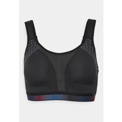 Abbildung von triaction by Triumph Cardio Cloud Sportbh mit starker Stützkraft, Damen, Größe: 70C, Black