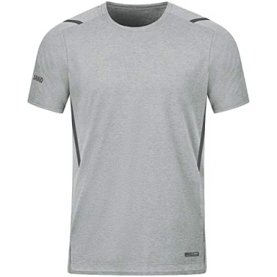 Abbildung von JAKO Kinder T Shirt Challenge, Hellgrau Meliert/Anthra Light, 128