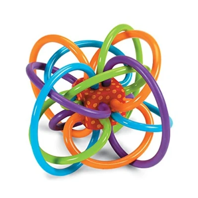 Abbildung von Manhattan Toy 200930 Winkel Rassel und sensorisches Beißringspielzeug