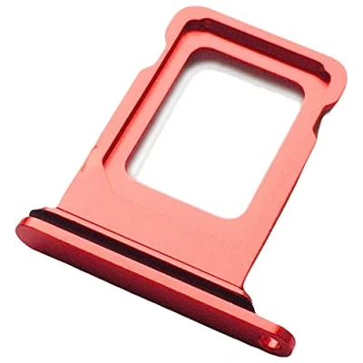 Abbildung von Simkartenhalter (Nano SIM) für Apple iPhone 12 (A2403), Original Ersatzteil, Rot