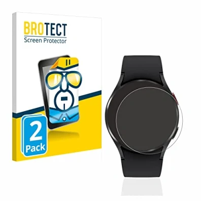 Abbildung von BROTECT (2 Stück Schutzfolie für Samsung Galaxy Watch 4 (40mm) Displayschutz Folie Ultra Klar