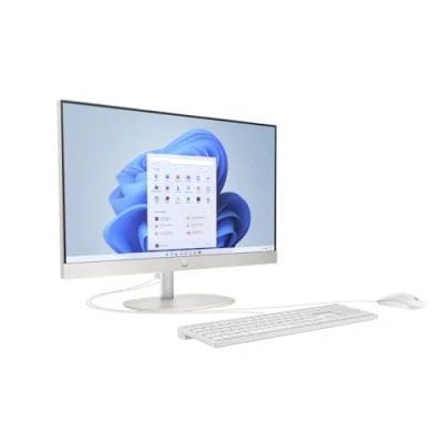 Abbildung von HP All in One PC 27 cr0111ng [68,5cm (27&quot;) FHD Display, Ryzen 3 7320U, 8GB RAM, 512GB SSD, DOS]