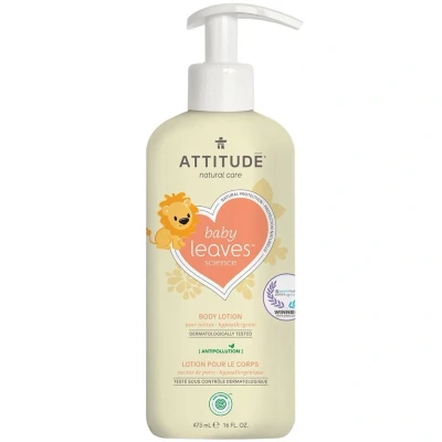 Abbildung von Attitude Baby Leaves Bodylotion Peer Nectar 473ml