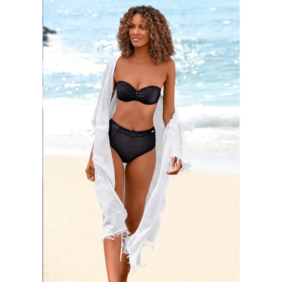Abbildung von Sunseeker Bandeau Bikinitop, Damen, Größe: 34xC, Schwarz