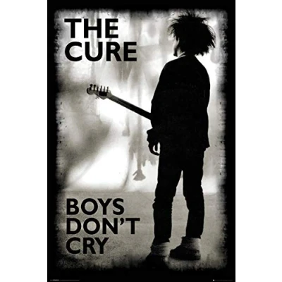 Abbildung von The Cure Poster (61cm x 91,5cm) + Original tesa Powerstrips® (1 Pack/20 STK.)