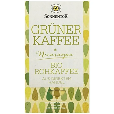 Abbildung von Sonnentor Grüner Kaffee bio, Doppelkammerbeutel, 1x 54 g