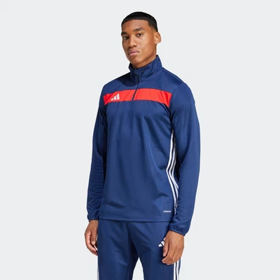 Abbildung von adidas Performance TIRO Essentials Langarmshirt, Herren, Größe: XS, Team navy blue/red