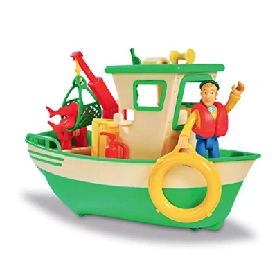 Abbildung von Simba Feuerwehrmann Sams Fischerboot mit Zubehör