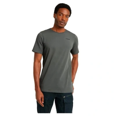 Abbildung von G STAR SLIM BASE Tshirt basic, Herren, Größe: XXL, Compact grey