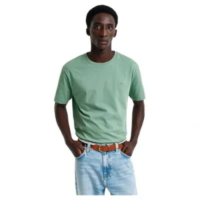Abbildung von GANT REG Shield SS Tshirt basic, Herren, Größe: XL, Kalamata green