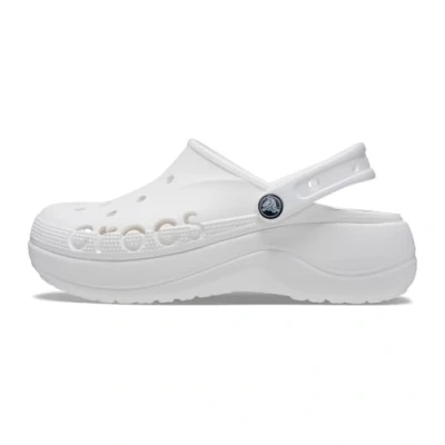 Abbildung von Crocs Baya Platform Clog 42 43 EU White
