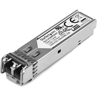 Abbildung von StarTech.com Cisco GLC LX SM RGD kompatibel SFP Gigabit Fiber 1000Base Transceiver Module LC 10 km 1310nm
