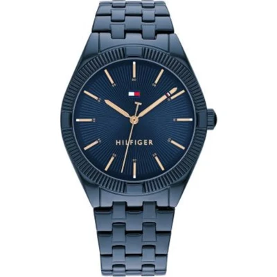 Abbildung von Tommy Hilfiger Uhr, Damen, Größe: One Size, Blau