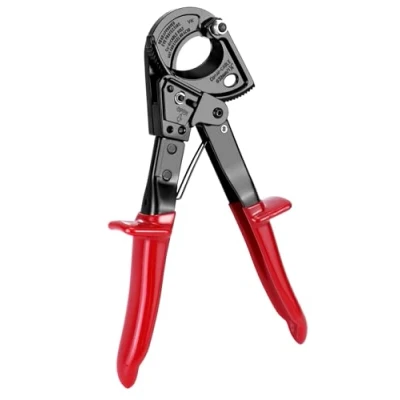 Abbildung von QWORK® Kabelschneider, HS325A Robuste Ratschen für Aluminium Kupferkabel, bis 240 mm²