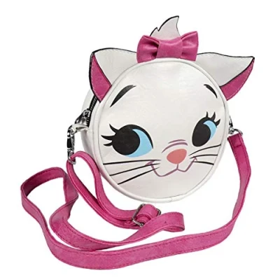 Abbildung von Cerdá Bolso Bandolera Disney Marie Rucksack, 18 cm, Weiß (blanco)