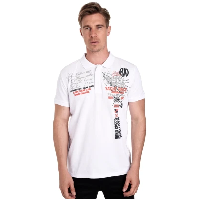 Abbildung von Rusty Neal Poloshirt, Herren, Größe: Small, Weiß
