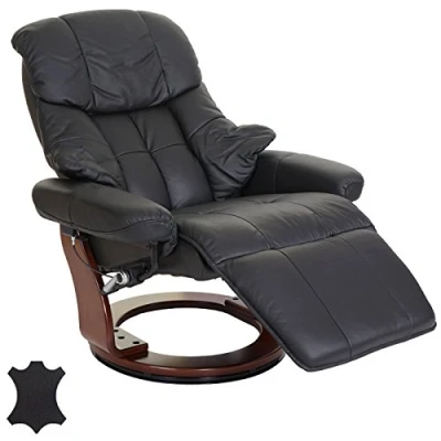 Abbildung von Robas Lund Relaxsessel Calgary 2 Leder schwarz 64021SK5