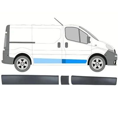 Abbildung von Für Renault Trafic Opel Vivaro Primastar 2001 2014 Seitenleisten Satz/Rechts