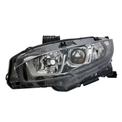 Abbildung von TYC 20 15264 26 2 Scheinwerfer links H11/HB3, LED mit Tagfahrlicht für Rechtsverkehr LED, Elektromotor HONDA: CIVIC 10 Stufenheck