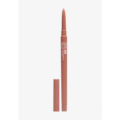 Abbildung von 3INA MAKEUP The Automatic Lip Pencil 502 Helles Nacktbeige Lippenkonturenstift Wasserfest Lipliner für Vollere Lippen Automatischer Vegan Cruelty Free