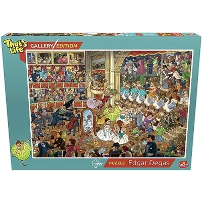 Abbildung von Goliath That&#039;s Life Gallery Edition: Edgar Degas, Puzzle mit 1000 Teilen für Kinder ab 7 Jahren