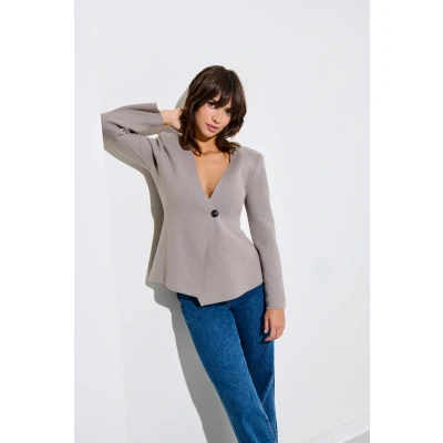 Abbildung von ONLY Onlmyera LIFE Strickjacke Moon rock, Damen, Größe: Large, rock