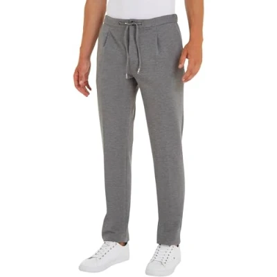Abbildung von Tommy Hilfiger Herren Stoffhose Denton Straight Fit, Grau (Light Grey Heather), 32W/32L