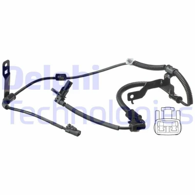 Abbildung von DELPHI SS20532 ABS Sensor aktiver 1145 KIA: CARENS 2, 3