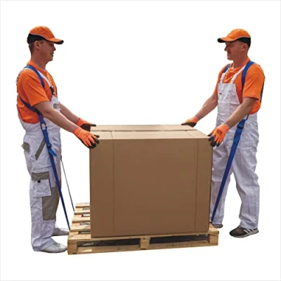Abbildung von SafeCore Tragegurte Umzug 2 Personen, Möbel Tragegurt für den Sicheren Transport von Möbeln, Haushaltsgeräten und Anderen Gegenständen, Belastung bis 450 kg, Spannweite 3 m Model 1