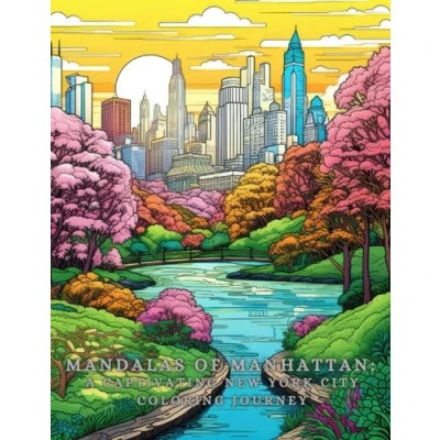 Abbildung von Mandalas of Manhattan: A Captivating New York City Coloring Journey