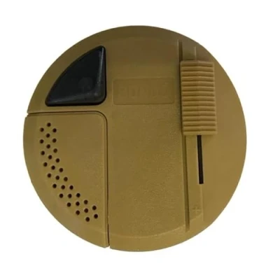 Abbildung von Relco RONDO LED Dimmer (Dimmer Schnur) 4 100 Watt stufenlos dimmen, dimmbare LED, Glühlampen Ein Aus, 220 230V, Dimmschalter/Schnur Zwischendimmer Geräuschlos (Gold/Beige)