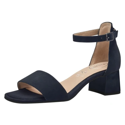 Abbildung von Tamaris Comfort Schaftsandale, Damen, Größe: 37, Navy suede Schuhe