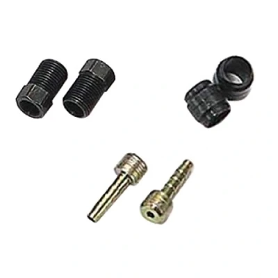 Abbildung von XLC Unisex Erwachsene BR X65 Anschlusskit für Scheibenbremsleitung, Schwarz, Silber, Unisize