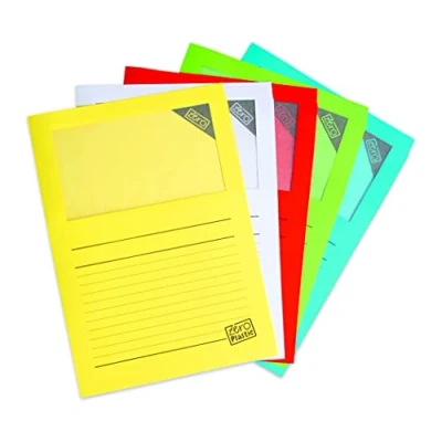 Abbildung von Elco 29479.00 Ordo Zero mit Pergamin Fenster, Dokumentenhüllen aus 100% Papier, Mix 5 x 10, 220x310, 120g, sortiert, Fenster: ja